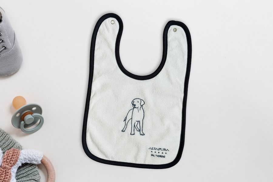 Bavoir bébé brodé personnalisé