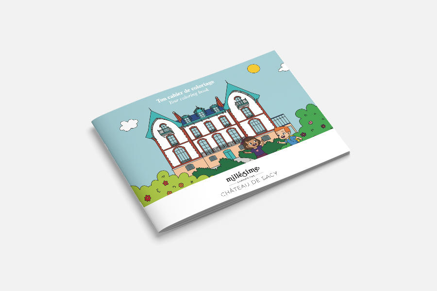 Cahier de coloriage personnalisé