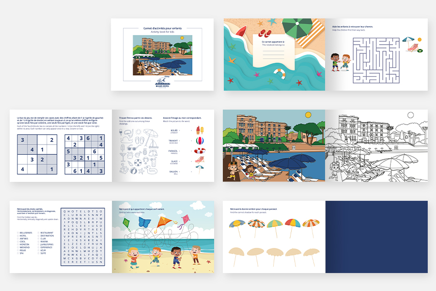 Cahier d’activité personnalisé