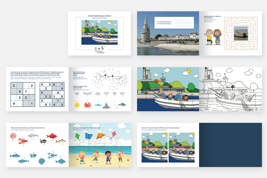 Custom fun activity book