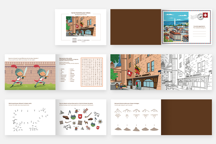 Custom fun activity book