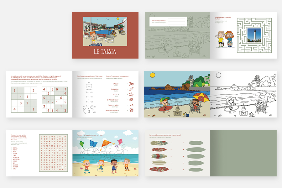 Custom fun activity book