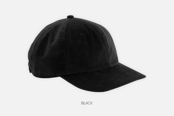 6-panel velvet cap