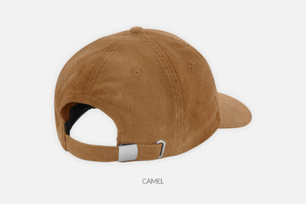 6-panel velvet cap