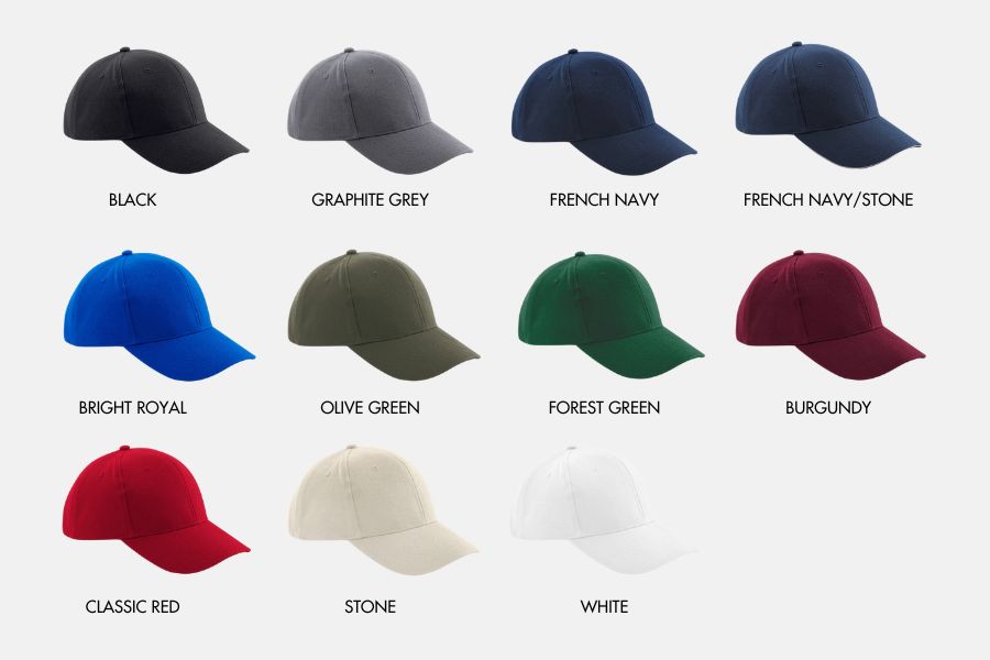 6-panel baseball cap