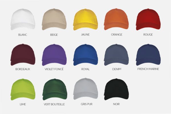 5-panel baseball cap