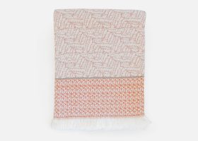 Plaid d’été en coton tissé