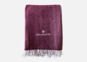 Personalized herringbone blanket