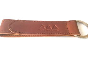 Discover our new custom leather key ring…