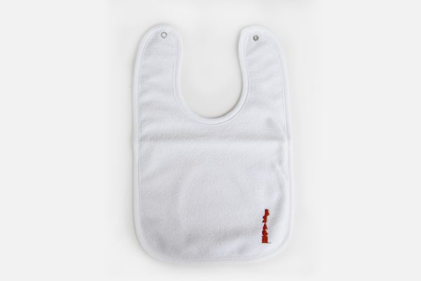Bavoir bébé brodé - custom embroidered baby bib