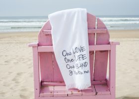 Serviette fouta éponge personnalisée;Custom terry fouta towel