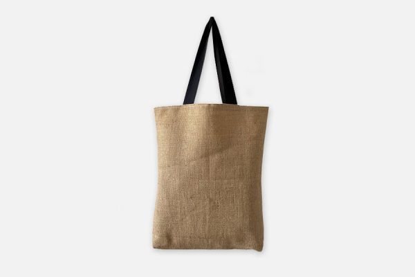 Custom jute tote bag ; Tote bag en jute personnalisé
