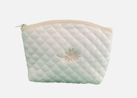 Custom embroidered makeup bags