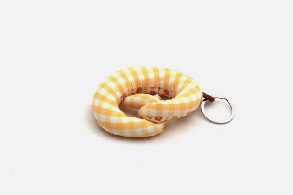 Porte-clés en tissu personnalisables, Customizable fabric key rings