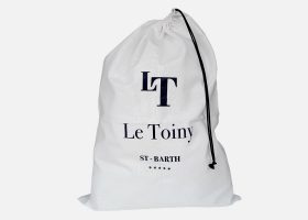 Hotel cotton laundry bag or shoes bag