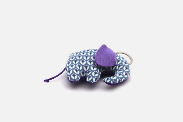 Porte-clés en tissu personnalisables, Customizable fabric key rings