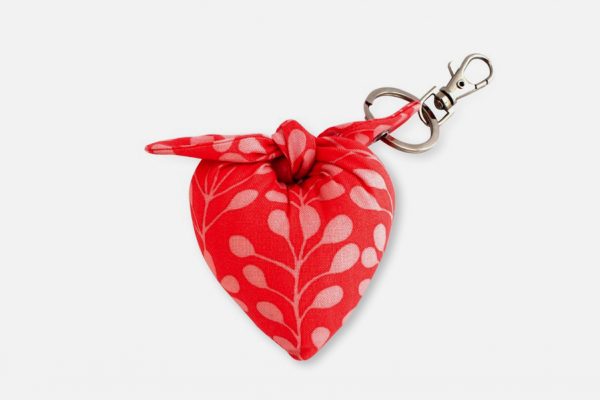 Porte-clés en tissu personnalisables, Customizable fabric key rings