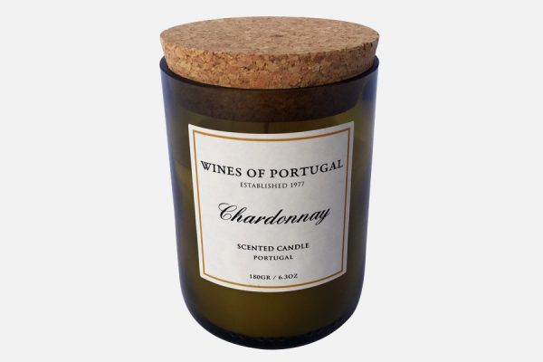 wine scented candles in private label, Bougies aux arômes de vin personnalisées