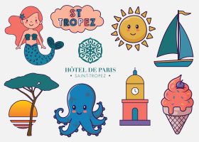 Kids temporary tattoos