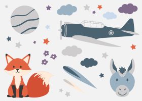 Kids temporary tattoos