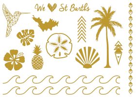 Custom temporary skin jewels or tattoos