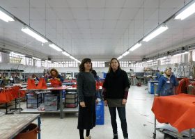 Visit of a leather goods factory #1