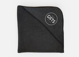 Cape de bain pour bébé personnalisée; Monogrammed hooded baby towel
