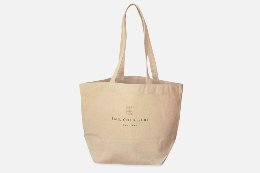 Custom natural canvas tote bag - Hotel Gift Selection