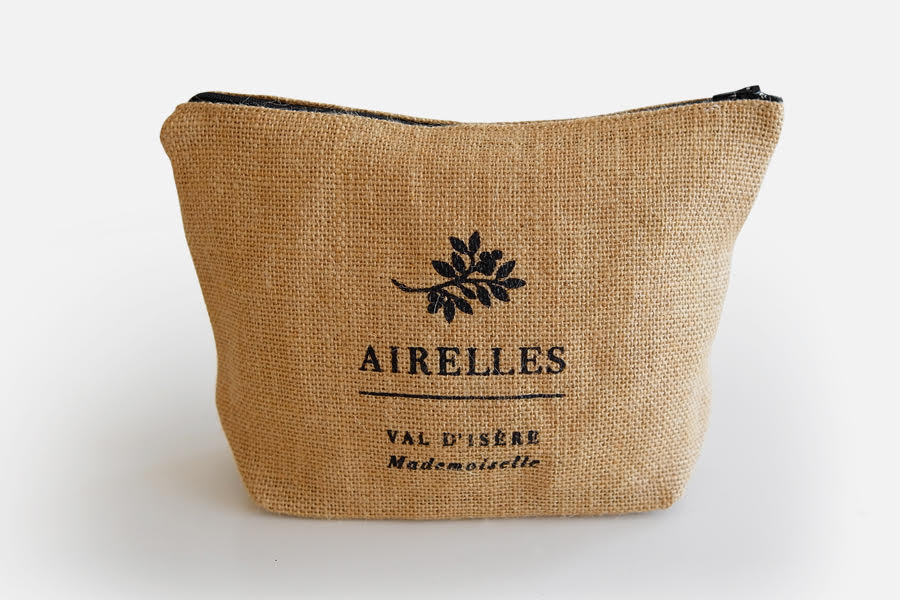 Custom Jute Pouch Or Cosmetic Bag - Burlap Makeup Bag Custom Jute Pouch Or Cosmetic Bag - Burlap Makeup Bag