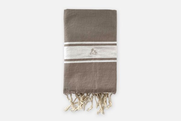 vServiette fouta traditionnelle brodée, Personalised embroidered fouta towel