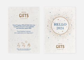 Custom plantable seeded postcards