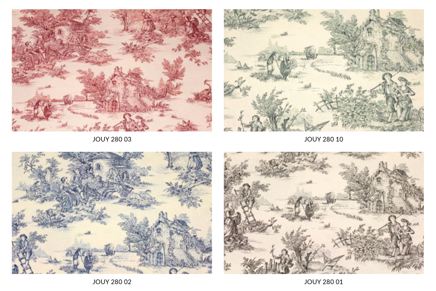 Toile de Jouy cosmetic bags - Hotel 