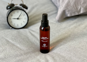 Personalised amber pillow mist
