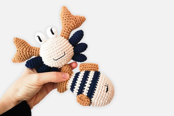 Doudou en crochet personnalisé ; Custom crochet toys