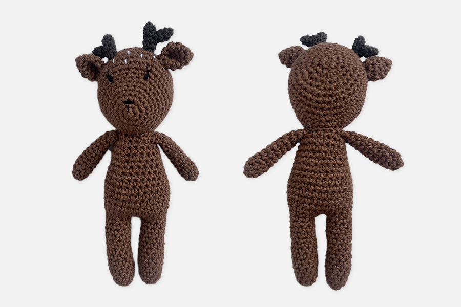 Doudou en crochet personnalisé - Hotel Gift Selection