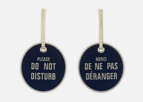 Personalized felt door hanger
