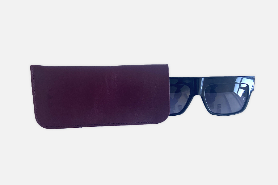 thumbnail image 2 of Trovelle Soft Eyeglasses Case (Set Of 2) - Faux Leather With Microfiber Lining 2 of 5