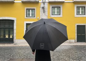 Customized golf umbrella