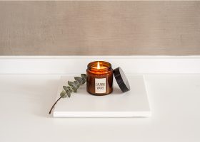 Bougie d’aromathérapie personnalisée