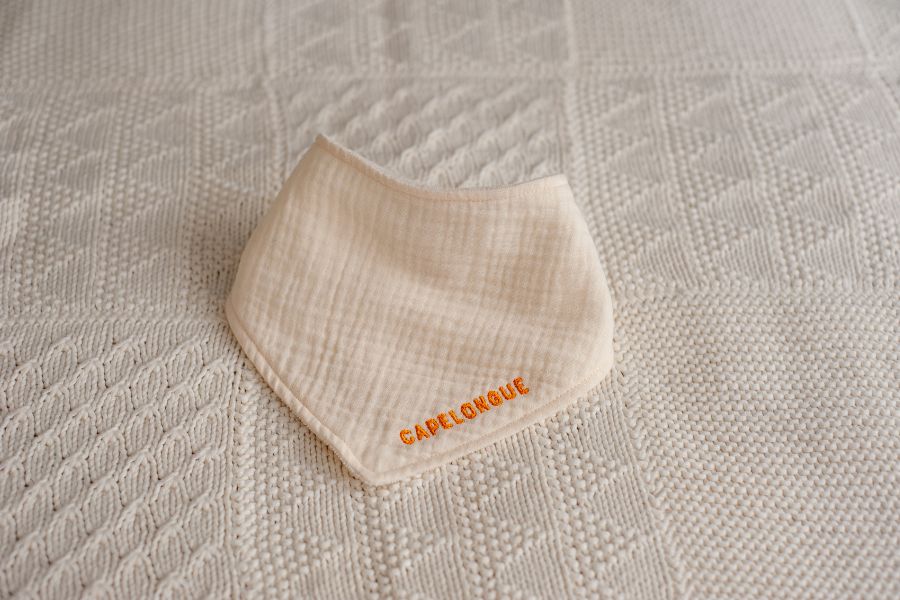 Custom bandana baby bib