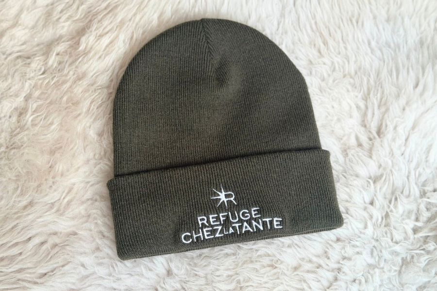 Custom cuffed beanie