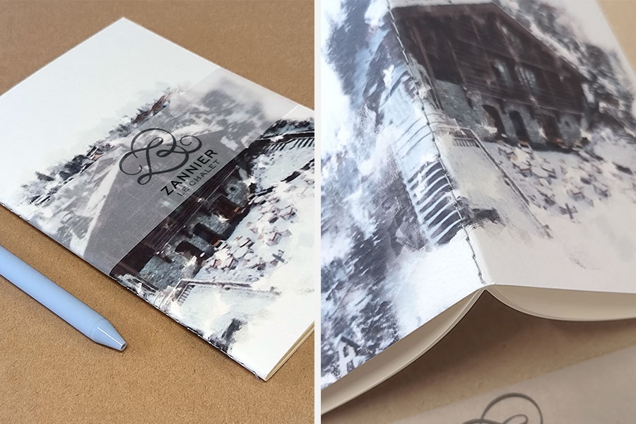 Personalized softcover notebooks