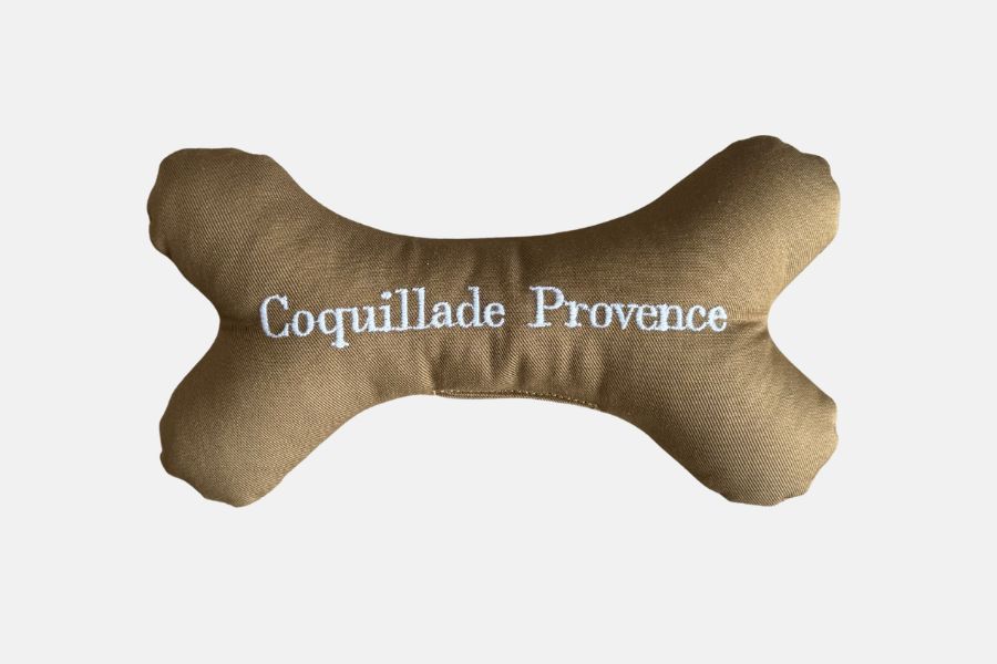 Personalized dog bone toy