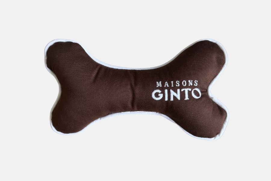 Personalized dog bone toy