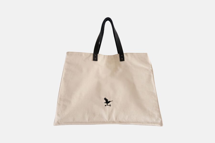 Sac cabas écru personnalisé