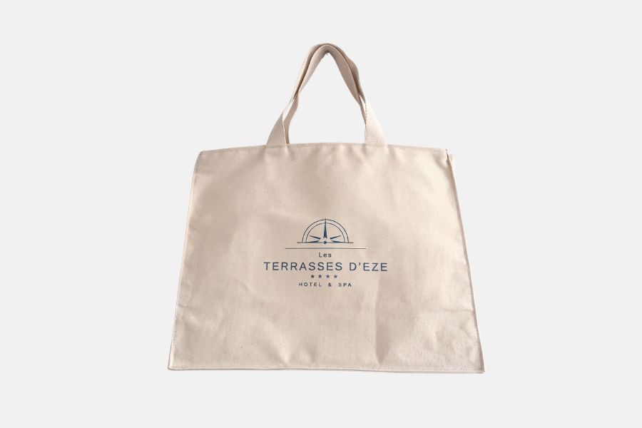 Sac cabas écru personnalisé