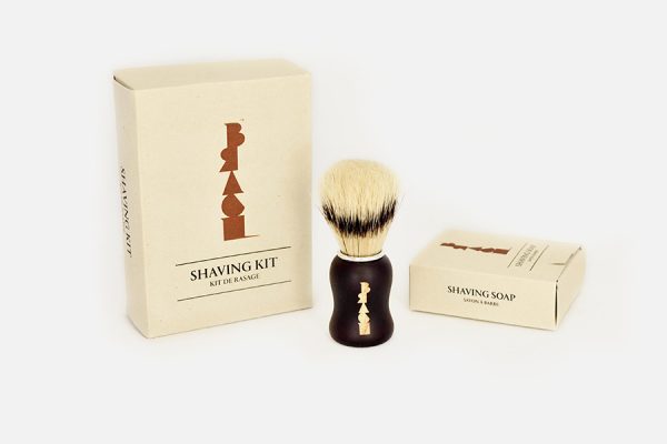 Kit de rasage traditionnel personnalisé ; Custom classic shave set