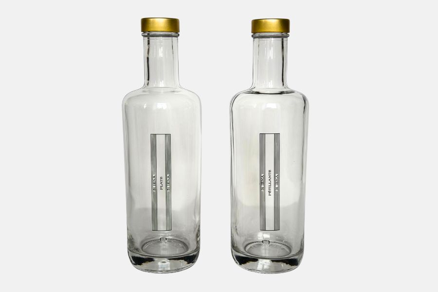 Bouteilles en verre personnalisées