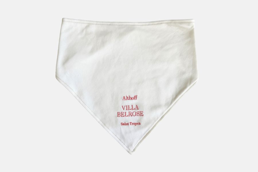 Personalized dog bandana