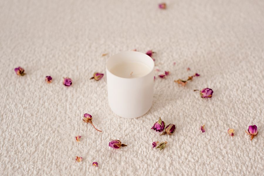 Customized 150g rounded candles